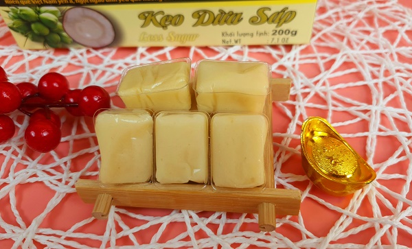 đặc sản kẹo dừa sáp Bến Tre chính gốc