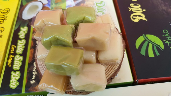 đặc sản kẹo dừa sáp Bến Tre chính gốc